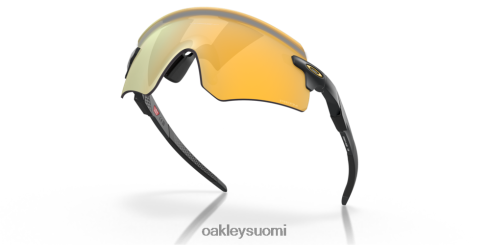 Oakley enkooderi prizm 24k linssit, matta hiilirunko silmälasit 2T48V41044