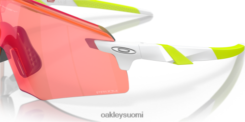 Oakley enkooderi prizm field linssit, matta valkoinen kehys silmälasit 2T48V41050