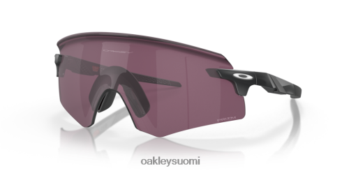 Oakley enkooderi prizm road black linssit, matta hiilirunko silmälasit 2T48V41049