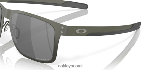 Oakley holbrook metallia Prim mustat polarisoidut linssit, matta gunmetal runko silmälasit 2T48V4352