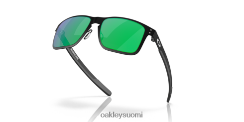 Oakley holbrook metallia jade iridium linssit, mattamusta kehys silmälasit 2T48V4351