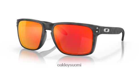 Oakley holbrook xl prizm rubiinilinssit, mattamusta camo-kehys silmälasit 2T48V414