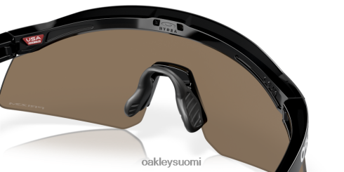 Oakley hydra prizm 24k linssit, musta mustekehys silmälasit 2T48V4152