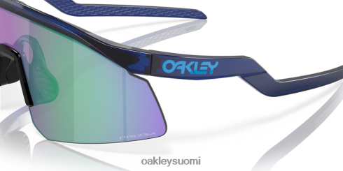 Oakley hydra prizm jade linssit, läpikuultava sininen kehys silmälasit 2T48V4153