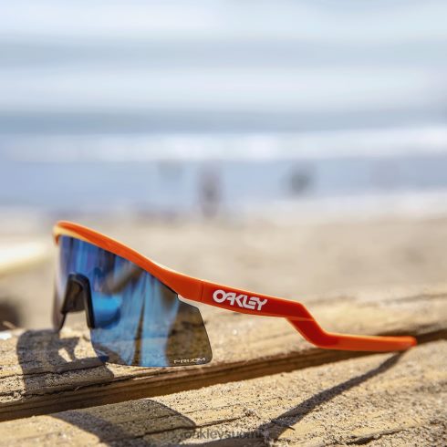 Oakley hydra prizm safiirilinssit, neonoranssi kehys silmälasit 2T48V4150
