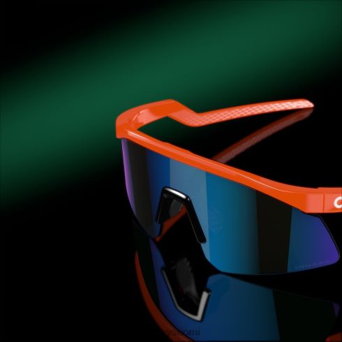 Oakley hydra prizm safiirilinssit, neonoranssi kehys silmälasit 2T48V4150