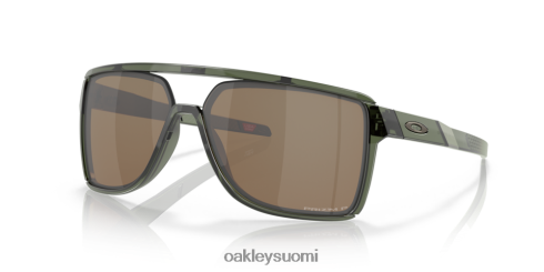 Oakley kastelli Prim volframi polarisoidut linssit, oliivimustekehys silmälasit 2T48V4209