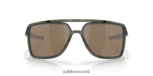 Oakley kastelli Prim volframi polarisoidut linssit, oliivimustekehys silmälasit 2T48V4209