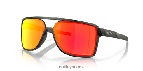 Oakley kastelli prizm rubiinilinssit, mattaharmaa savukehys silmälasit 2T48V4210