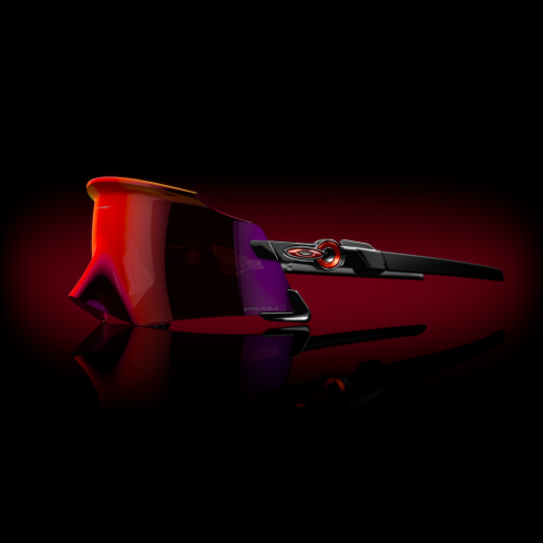 Oakley kato prizm road linssit, kiillotettu musta kehys silmälasit 2T48V4988