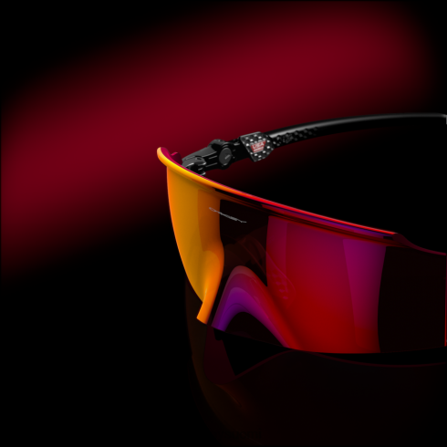Oakley kato prizm road linssit, kiillotettu musta kehys silmälasit 2T48V4988