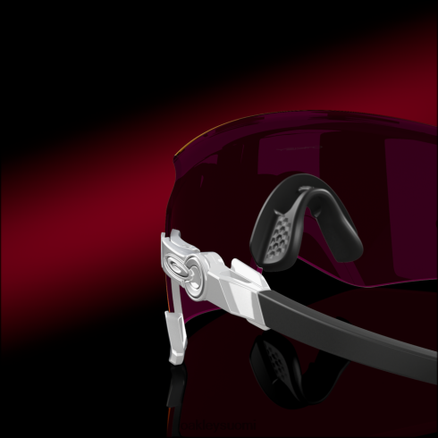 Oakley kato prizm road linssit, valkoinen kehys silmälasit 2T48V4991