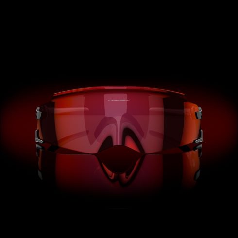 Oakley kato prizm trail taskulamppulinssit, kiillotettu musta kehys silmälasit 2T48V4983