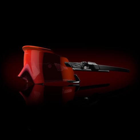 Oakley kato prizm trail taskulamppulinssit, kiillotettu musta kehys silmälasit 2T48V4983