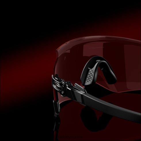 Oakley kato prizm trail taskulamppulinssit, kiillotettu musta kehys silmälasit 2T48V4983