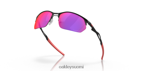 Oakley lankahana 2.0 prizm road linssit, satiini musta kehys silmälasit 2T48V4380