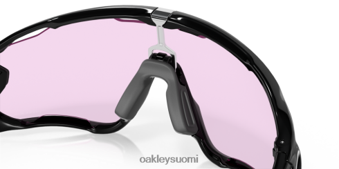 Oakley leuanmurtaja prizm heikossa valossa linssit, kiillotettu musta kehys silmälasit 2T48V4405
