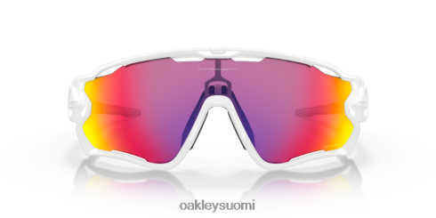 Oakley leuanmurtaja prizm road linssit, kiillotettu valkoinen kehys silmälasit 2T48V4406
