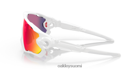 Oakley leuanmurtaja prizm road linssit, kiillotettu valkoinen kehys silmälasit 2T48V4406