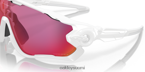 Oakley leuanmurtaja prizm road linssit, kiillotettu valkoinen kehys silmälasit 2T48V4406