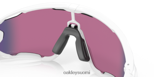 Oakley leuanmurtaja prizm road linssit, kiillotettu valkoinen kehys silmälasit 2T48V4406