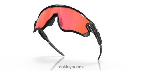 Oakley leuanmurtaja prizm trail taskulamppulinssit, mattamusta kehys silmälasit 2T48V4404