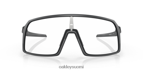 Oakley sutro kirkkaasta mustaan ​​iridium fotokromaattiset linssit, matta hiilirunko silmälasit 2T48V490