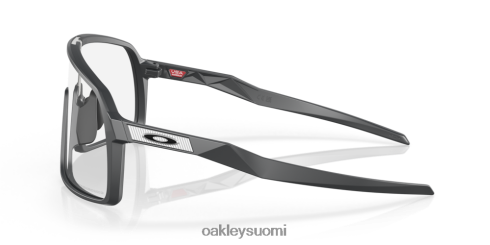 Oakley sutro kirkkaasta mustaan ​​iridium fotokromaattiset linssit, matta hiilirunko silmälasit 2T48V490