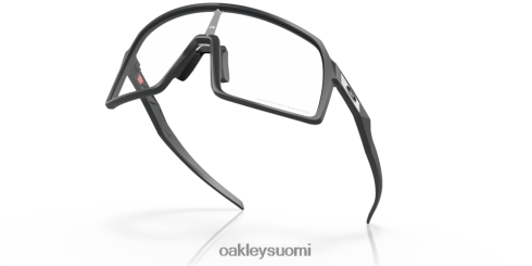 Oakley sutro kirkkaasta mustaan ​​iridium fotokromaattiset linssit, matta hiilirunko silmälasit 2T48V490