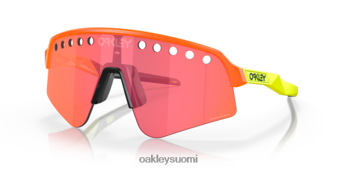 Oakley sutro lite sweep (ilmattu) prizm trail taskulamppulinssit, oranssi kehys silmälasit 2T48V4235