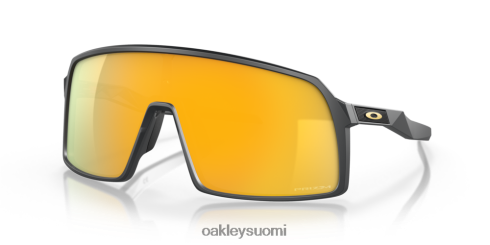 Oakley sutro prizm 24k linssit, matta hiilirunko silmälasit 2T48V479