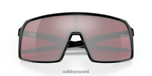 Oakley sutro prizm lumi musta iridium linssit, kiillotettu musta kehys silmälasit 2T48V485