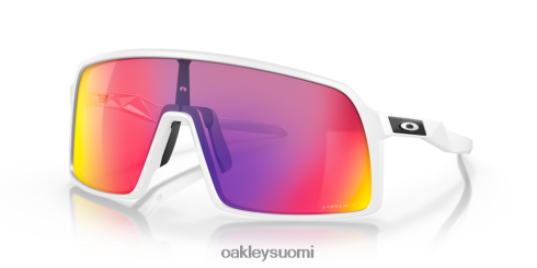 Oakley sutro prizm road linssit, matta valkoinen kehys silmälasit 2T48V480