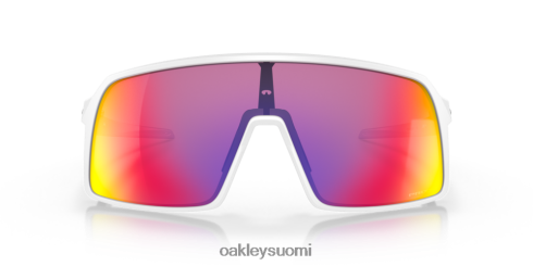 Oakley sutro prizm road linssit, matta valkoinen kehys silmälasit 2T48V480