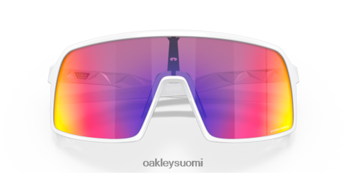 Oakley sutro s prizm road linssit, matta valkoinen kehys silmälasit 2T48V4276