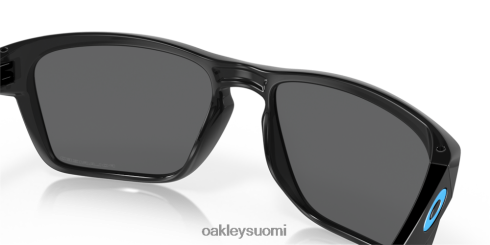 Oakley sylas mustat iridiumpolarisoidut linssit, musta mustekehys silmälasit 2T48V4331