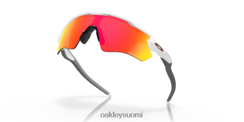 Oakley tutka ev polku joukkue värit prizm rubiinilinssit, kiillotettu valkoinen kehys silmälasit 2T48V435