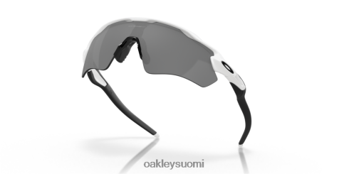 Oakley tutkan polku Prim mustat polarisoidut linssit, kiillotettu valkoinen kehys silmälasit 2T48V439