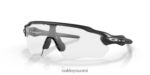 Oakley tutkan polku kirkkaasta mustaan ​​iridium fotokromaattiset linssit, teräsrunko silmälasit 2T48V425