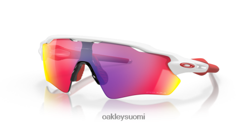 Oakley tutkan polku prizm road linssit, kiillotettu valkoinen kehys silmälasit 2T48V424