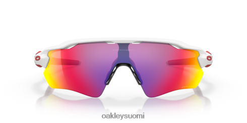 Oakley tutkan polku prizm road linssit, kiillotettu valkoinen kehys silmälasit 2T48V424