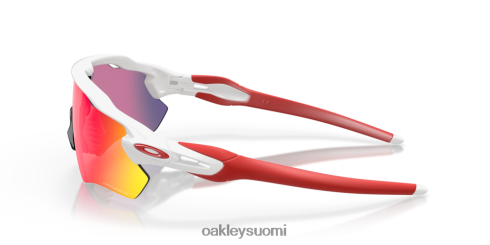Oakley tutkan polku prizm road linssit, kiillotettu valkoinen kehys silmälasit 2T48V424