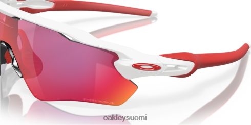 Oakley tutkan polku prizm road linssit, kiillotettu valkoinen kehys silmälasit 2T48V424