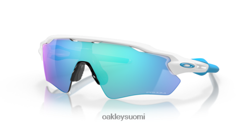 Oakley tutkan polku prizm safiirilinssit, kiillotettu valkoinen kehys silmälasit 2T48V433