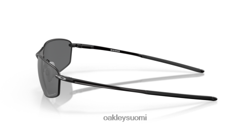 Oakley viiksi Prim mustat polarisoidut linssit, satiini musta kehys silmälasit 2T48V4364