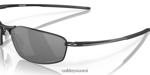 Oakley viiksi Prim mustat polarisoidut linssit, satiini musta kehys silmälasit 2T48V4364