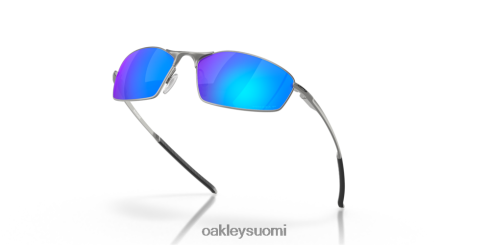 Oakley viiksi Prim safiiri polarisoidut linssit, satiinikromikehys silmälasit 2T48V4365