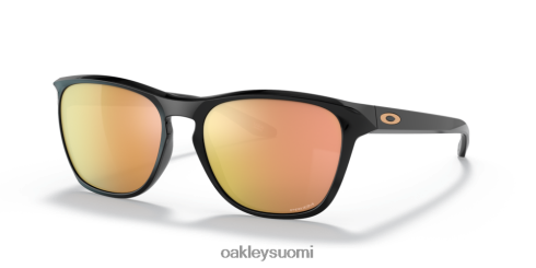 Oakley Manorburn prizm rose gold linssit, kiillotettu musta kehys silmälasit 2T48V41092