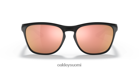 Oakley Manorburn prizm rose gold linssit, kiillotettu musta kehys silmälasit 2T48V41092