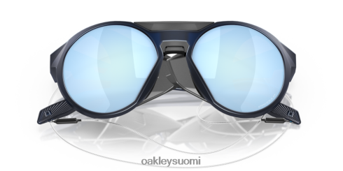 Oakley clifden Prim syvän veden polarisoidut linssit, matta läpikuultava sininen kehys silmälasit 2T48V4464